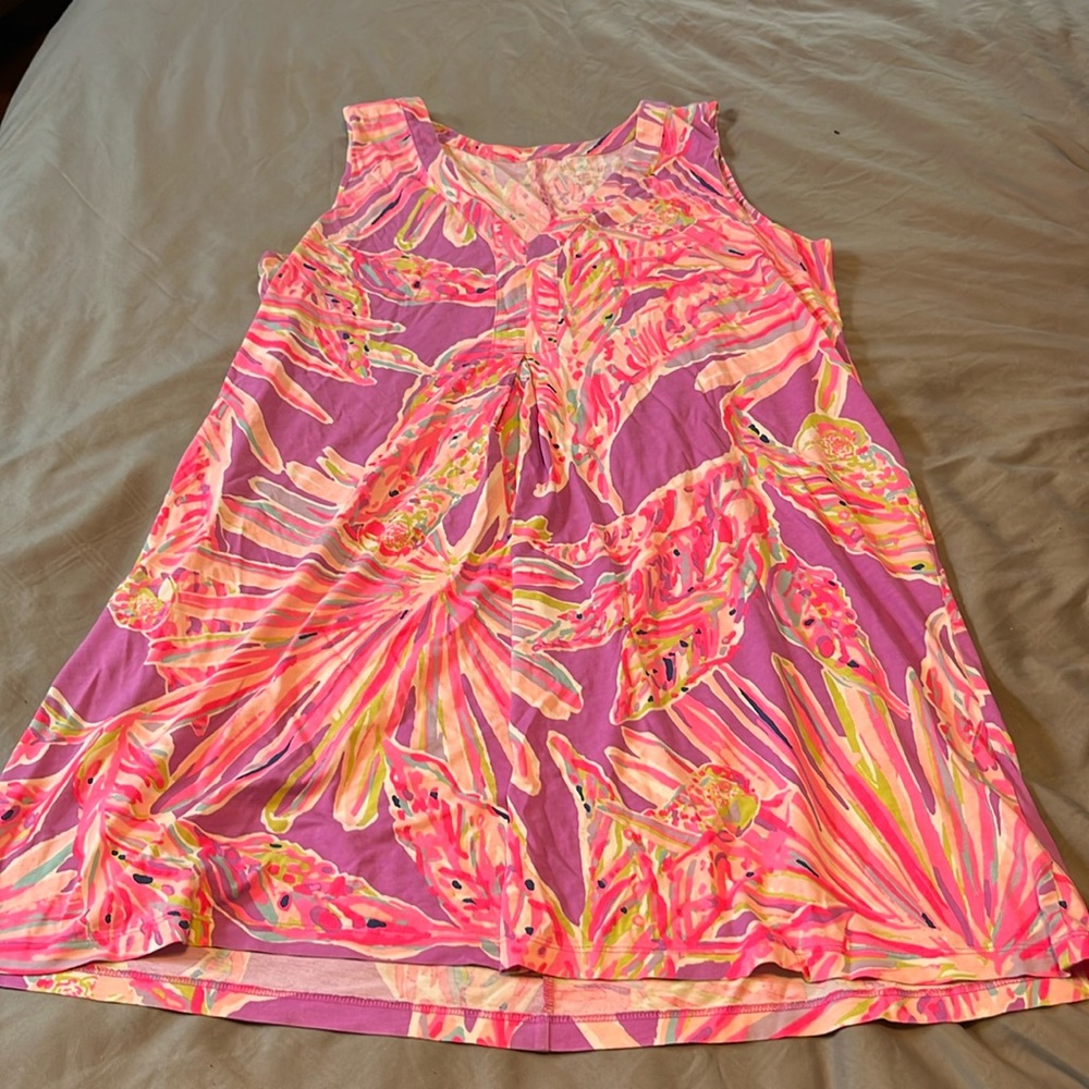 Lilly Pulitzer sleeveless dress VGUC XL